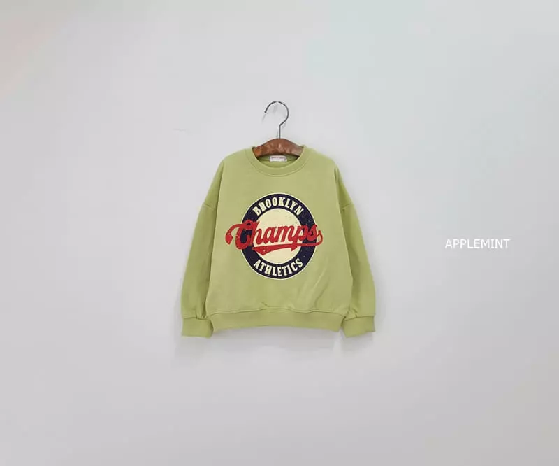 Applemint - Korean Children Fashion - #childofig - Camps Sweatshirt - 6