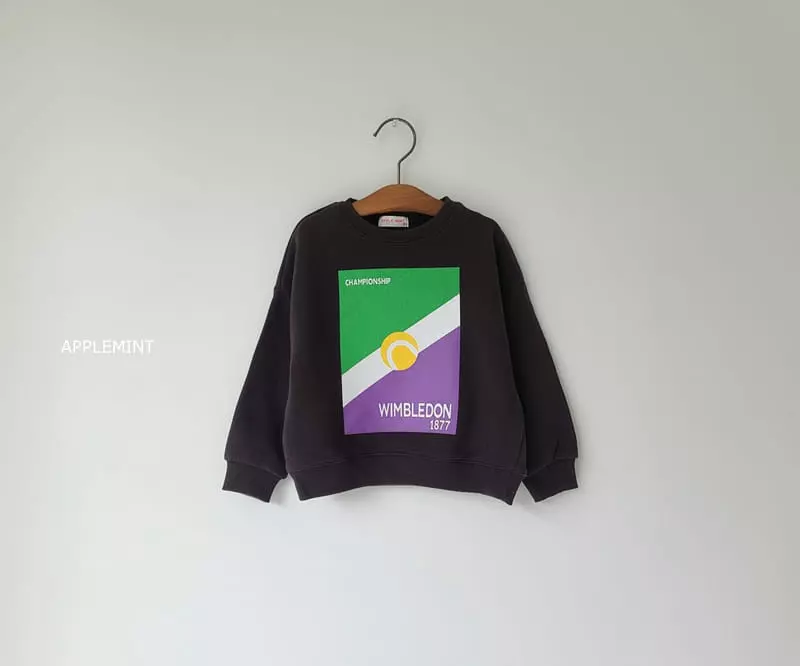 Applemint - Korean Children Fashion - #childofig - Wimbledon Sweatshirt - 6