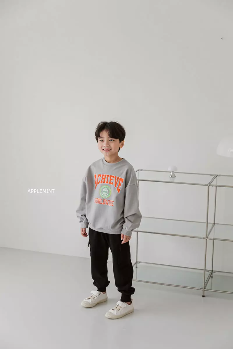 Applemint - Korean Children Fashion - #prettylittlegirls - Achieve Sweatshirt - 4
