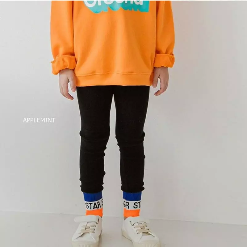 Applemint - Korean Children Fashion - #childofig - Star Leggings
