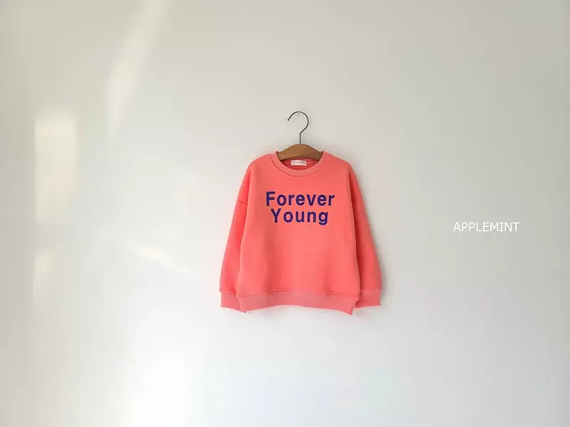 Applemint - Korean Children Fashion - #childrensboutique - Forever Young Sweatshirt - 10