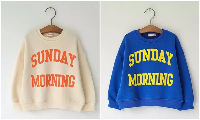 Applemint - Korean Children Fashion - #childrensboutique - Sunday Morning Sweatshirt