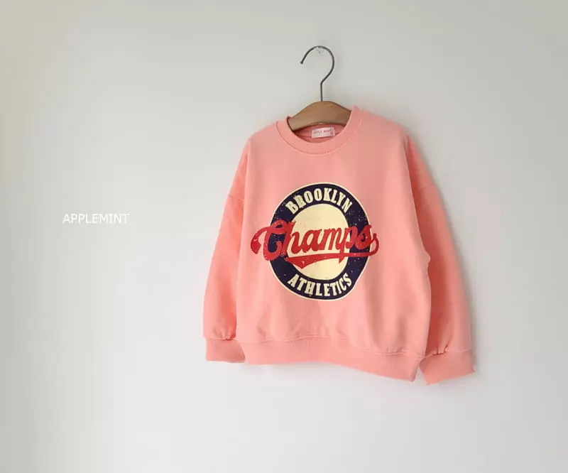 Applemint - Korean Children Fashion - #designkidswear - Camps Sweatshirt - 9