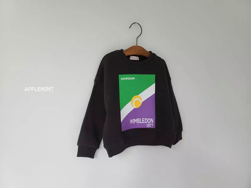 Applemint - Korean Children Fashion - #designkidswear - Wimbledon Sweatshirt - 8
