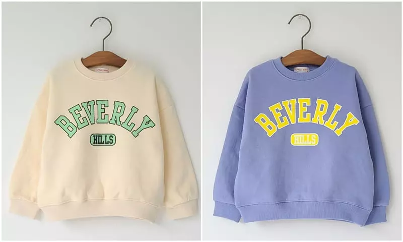 Applemint - Korean Children Fashion - #designkidswear - Biburi Sweatshirt