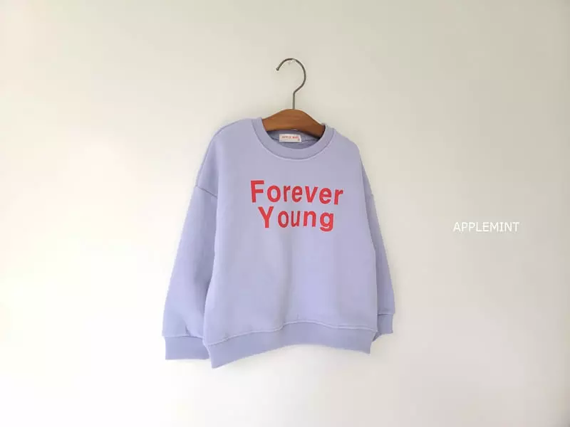 Applemint - Korean Children Fashion - #discoveringself - Forever Young Sweatshirt - 12