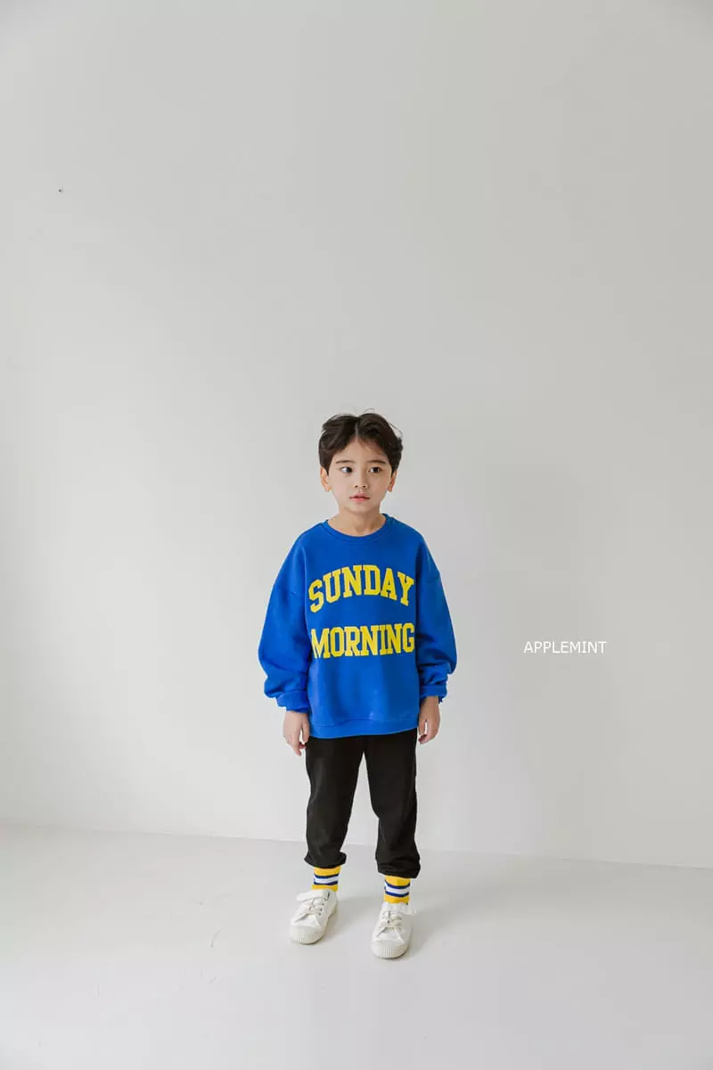 Applemint - Korean Children Fashion - #discoveringself - Sunday Morning Sweatshirt - 4