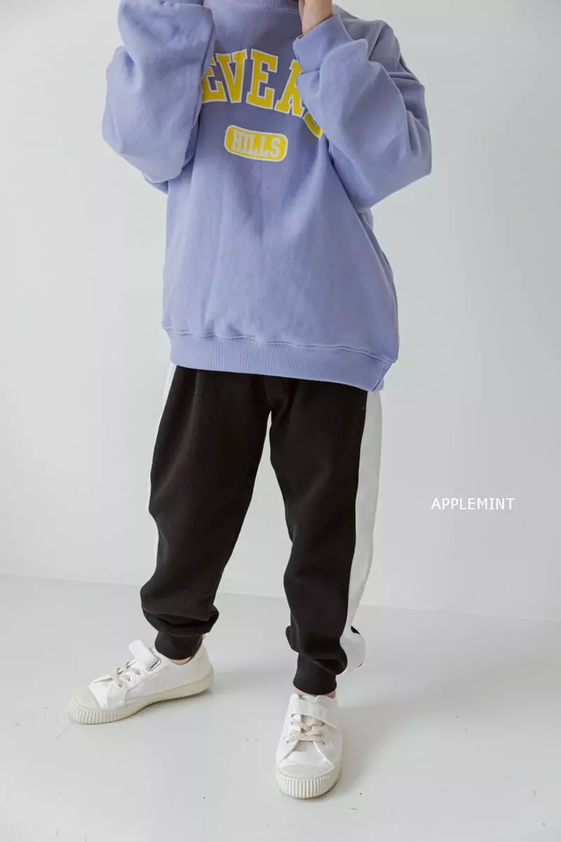 Applemint - Korean Children Fashion - #kidsshorts - Color Jogger Pants - 2