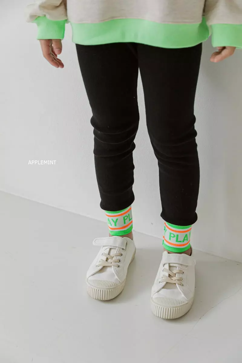 Applemint - Korean Children Fashion - #kidsstore - Play Leggings - 2