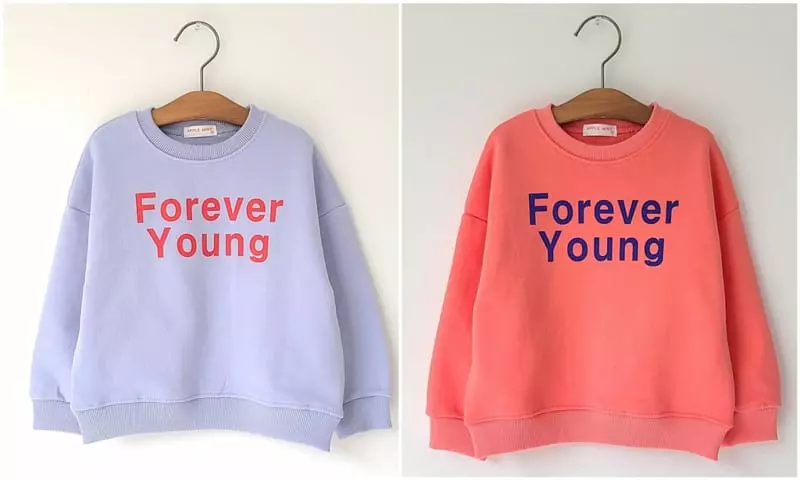 Applemint - Korean Children Fashion - #kidsstore - Forever Young Sweatshirt