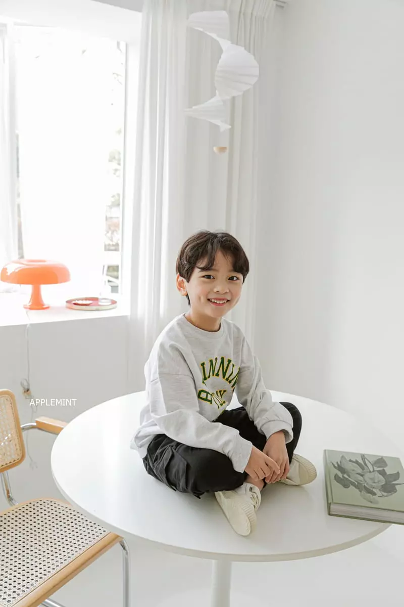 Applemint - Korean Children Fashion - #kidzfashiontrend - Beginning Sweatshirt - 5
