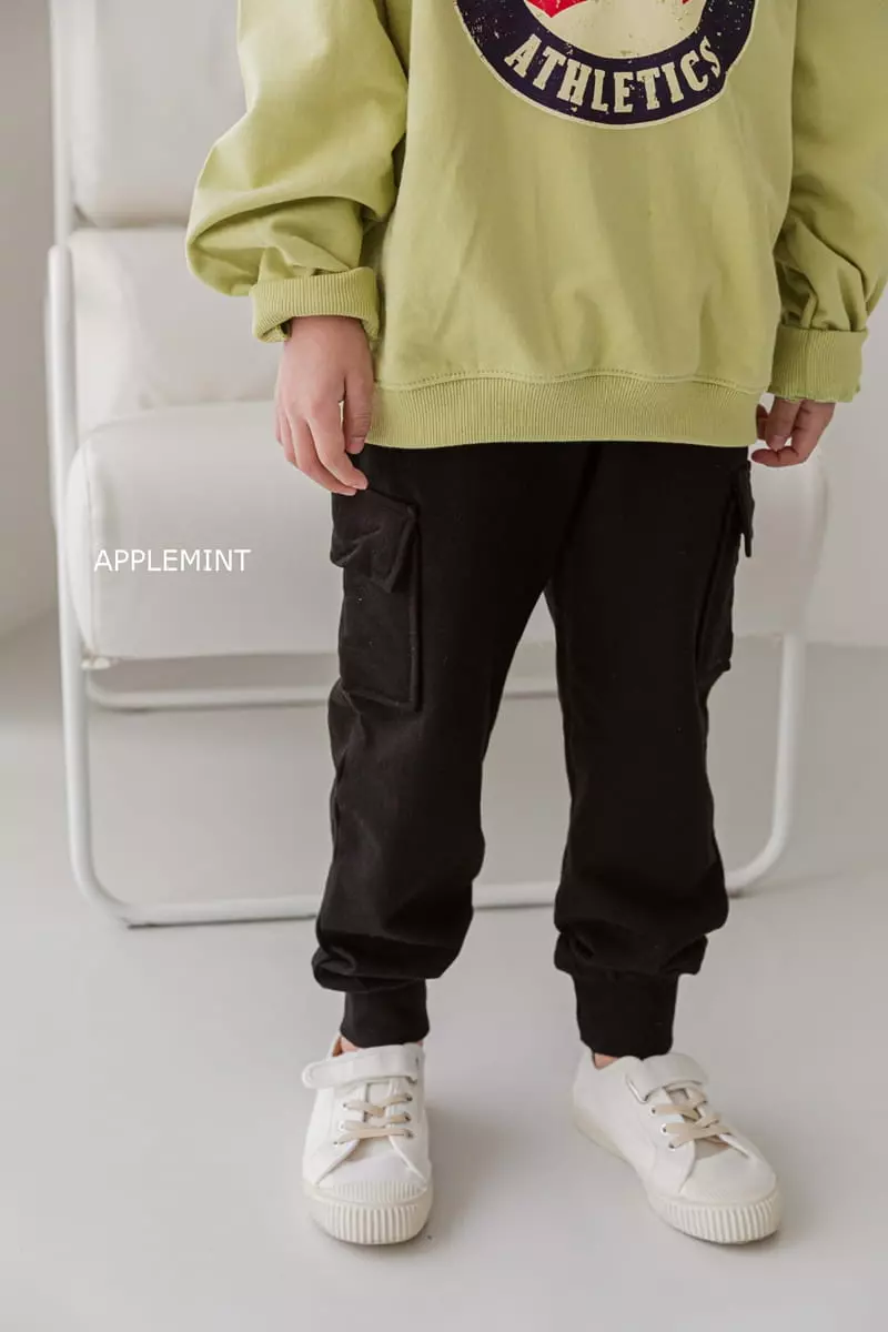 Applemint - Korean Children Fashion - #kidzfashiontrend - Bun Bbang Jogger Pants - 2