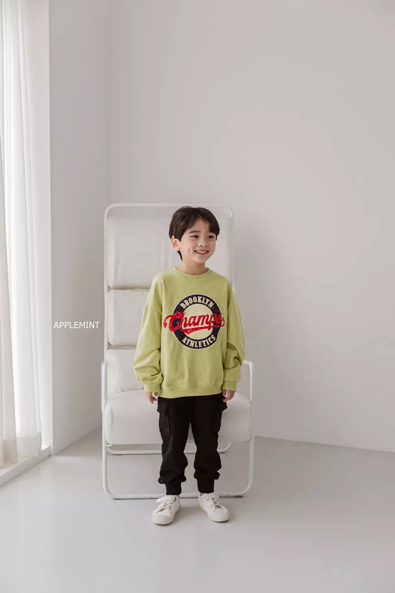 Applemint - Korean Children Fashion - #littlefashionista - Camps Sweatshirt - 2