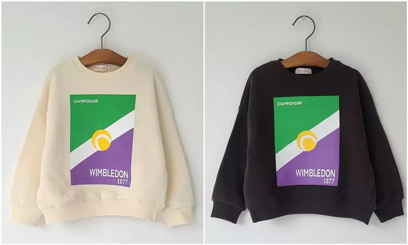 Applemint - Korean Children Fashion - #littlefashionista - Wimbledon Sweatshirt