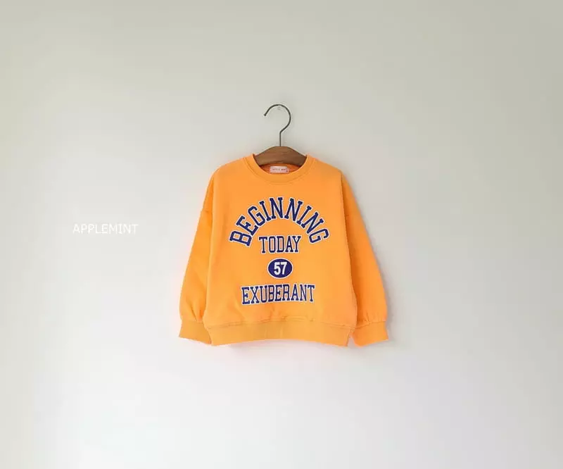 Applemint - Korean Children Fashion - #littlefashionista - Beginning Sweatshirt - 7