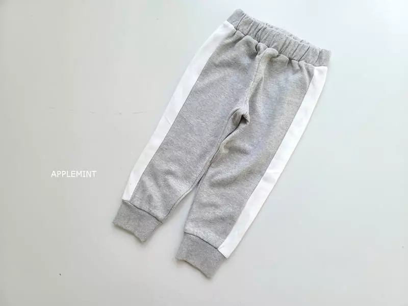 Applemint - Korean Children Fashion - #littlefashionista - Color Jogger Pants - 6