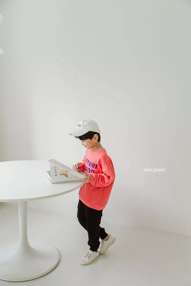 Applemint - Korean Children Fashion - #Kfashion4kids - Bun Bbang Jogger Pants - 4