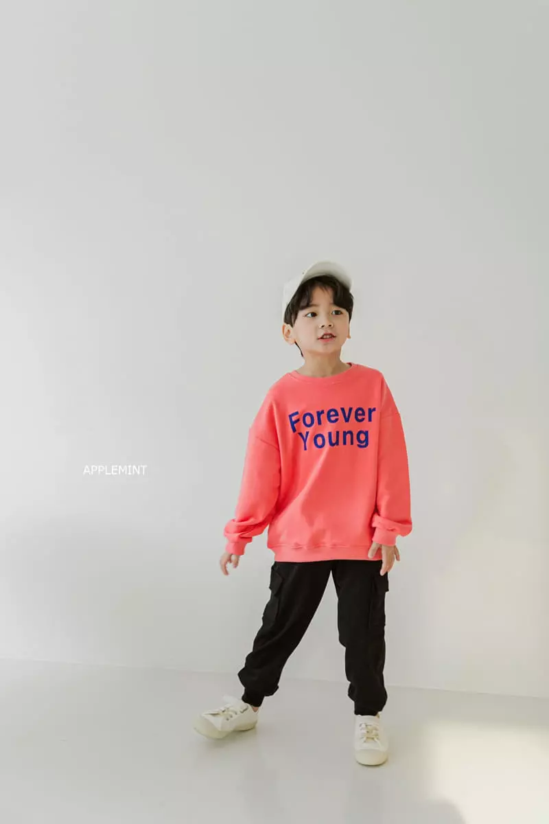 Applemint - Korean Children Fashion - #magicofchildhood - Forever Young Sweatshirt - 5