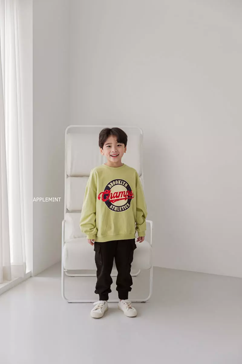 Applemint - Korean Children Fashion - #magicofchildhood - Camps Sweatshirt - 3