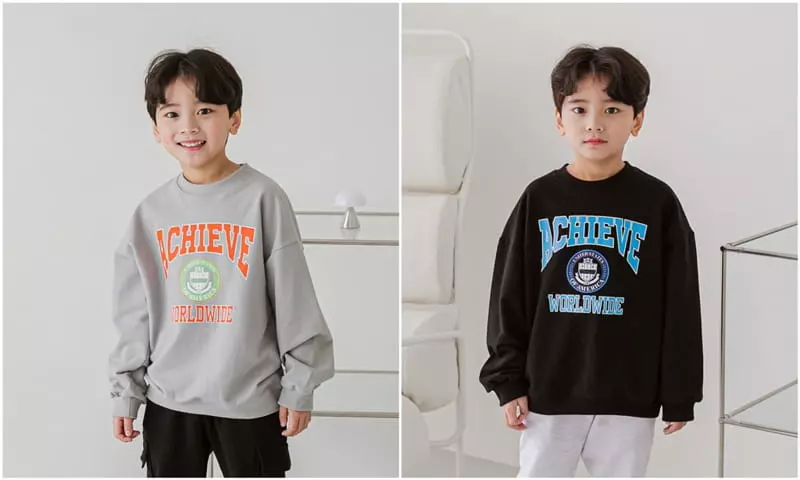 Applemint - Korean Children Fashion - #magicofchildhood - Achieve Sweatshirt