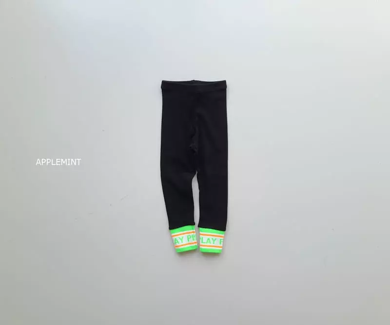 Applemint - Korean Children Fashion - #minifashionista - Play Leggings - 7