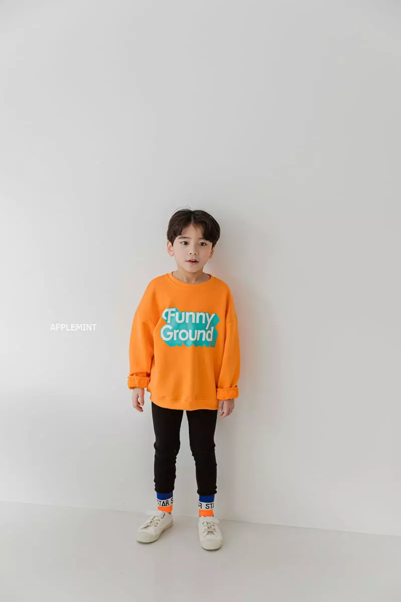 Applemint - Korean Children Fashion - #minifashionista - Funny Sweatshirt - 5