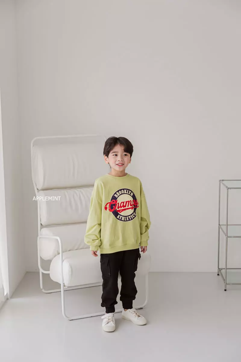 Applemint - Korean Children Fashion - #magicofchildhood - Camps Sweatshirt - 4