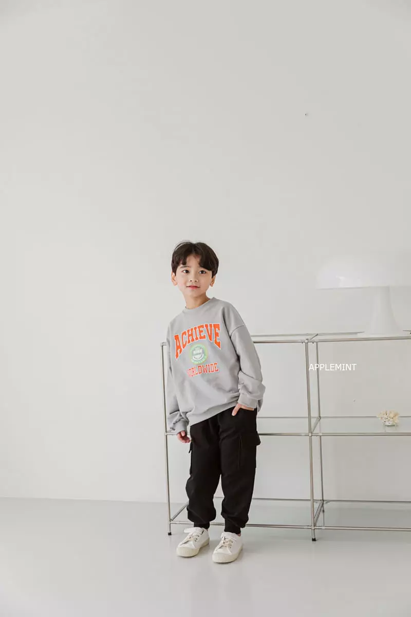 Applemint - Korean Children Fashion - #minifashionista - Bun Bbang Jogger Pants - 6