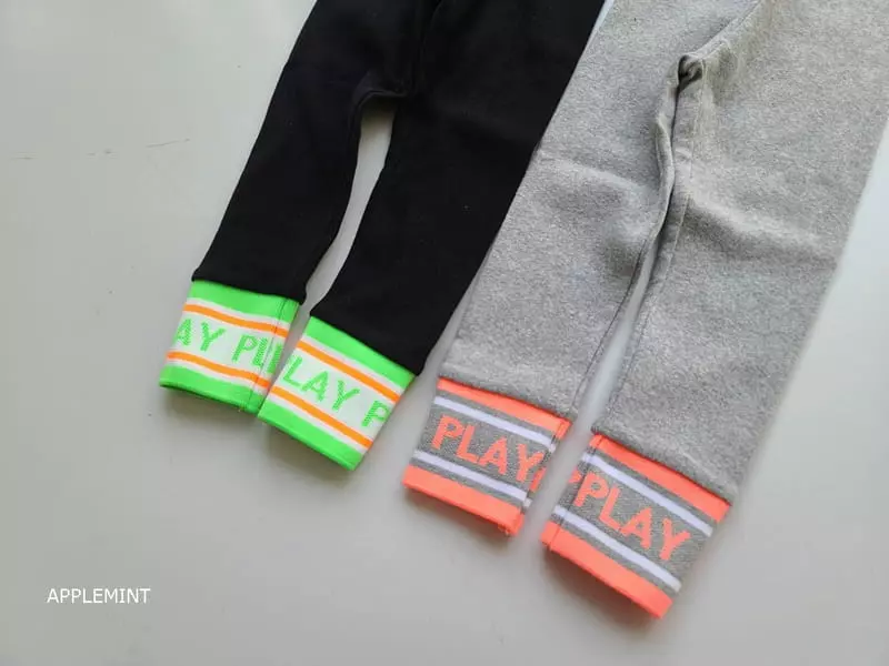 Applemint - Korean Children Fashion - #prettylittlegirls - Play Leggings - 8