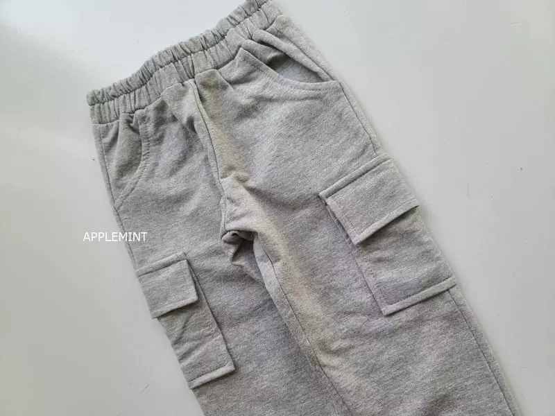 Applemint - Korean Children Fashion - #todddlerfashion - Bun Bbang Jogger Pants - 8
