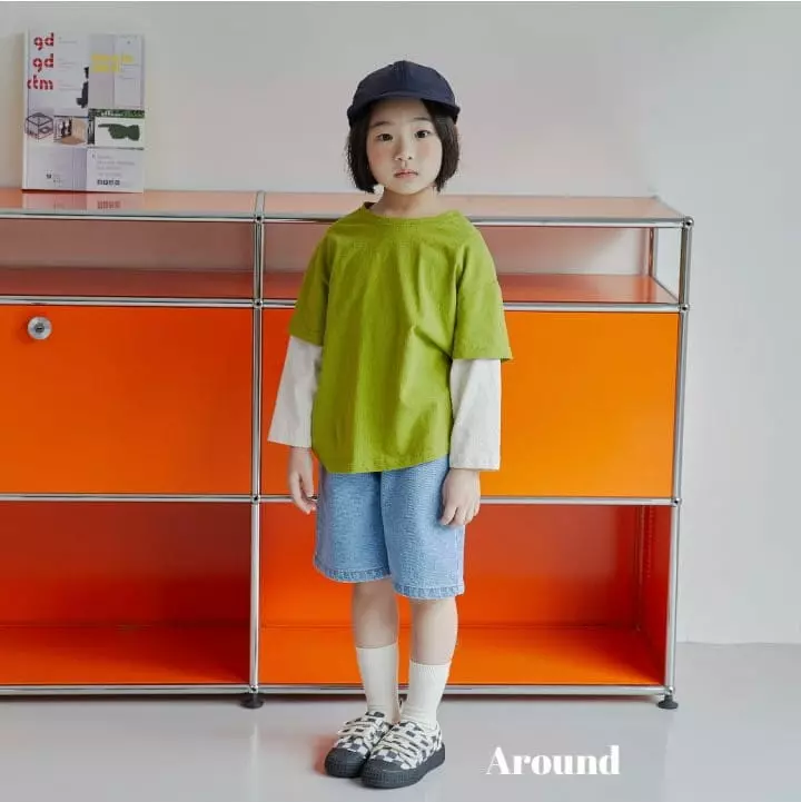 Around - Korean Children Fashion - #childofig - Layered Tee