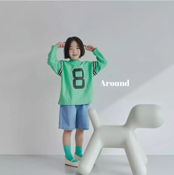 Around - Korean Children Fashion - #childrensboutique - Button Shorts