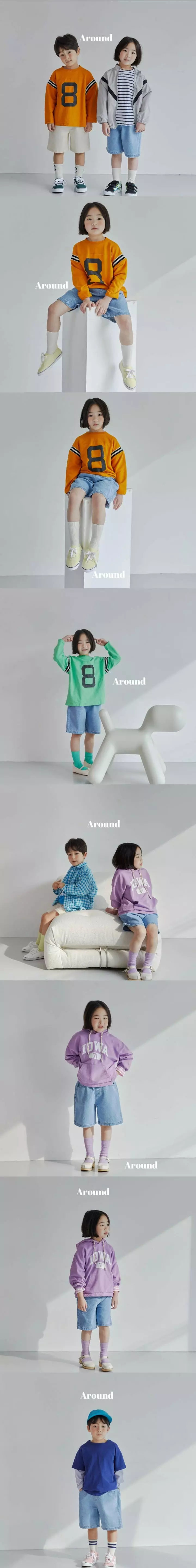 Around - Korean Children Fashion - #designkidswear - Button Shorts - 2