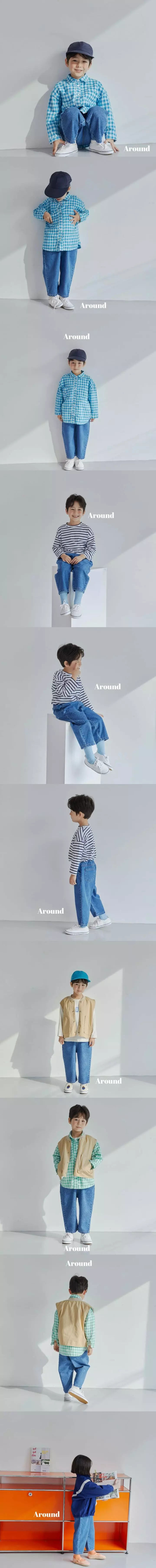 Around - Korean Children Fashion - #designkidswear - Wide Jeans - 2