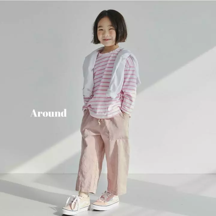 Around - Korean Children Fashion - #discoveringself - Pocket Wide Pants