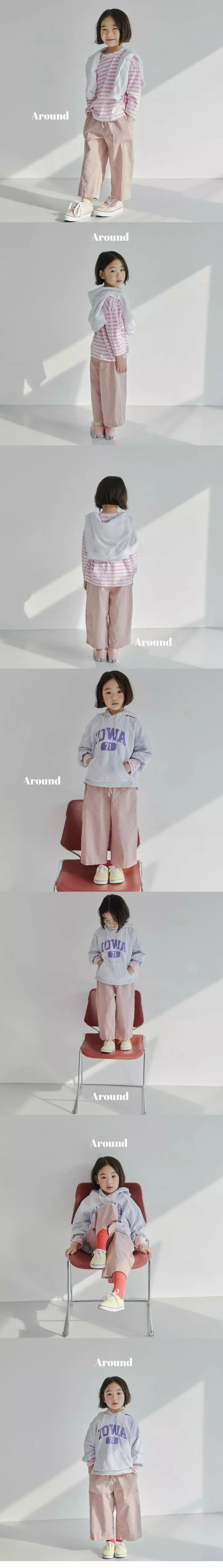 Around - Korean Children Fashion - #kidsshorts - Pocket Wide Pants - 3