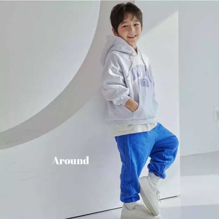 Around - Korean Children Fashion - #kidsshorts - Side Slit Jogger Pants