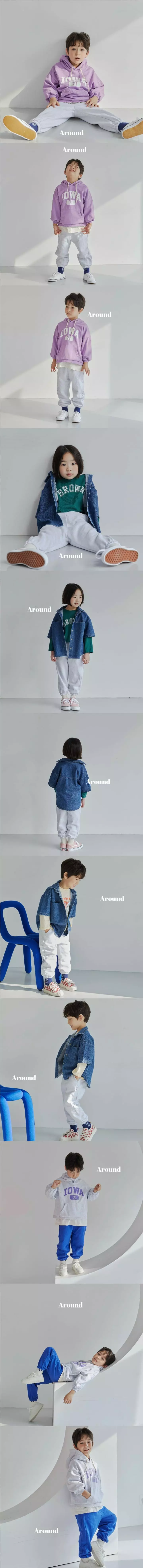 Around - Korean Children Fashion - #kidsstore - Side Slit Jogger Pants - 2