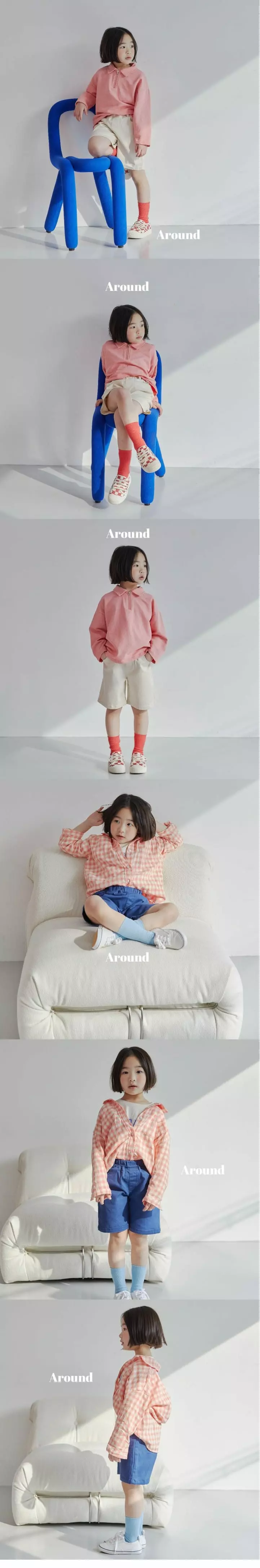 Around - Korean Children Fashion - #littlefashionista - Span Cottom Shorts - 3