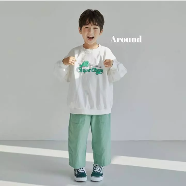 Around - Korean Children Fashion - #stylishchildhood - Candy Sweatshirt