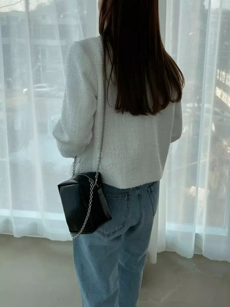 Arrco - Korean Women Fashion - #womensfashion - Spring Twid Jacket - 4