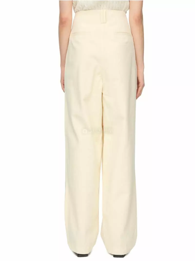 Arrco - Korean Women Fashion - #momslook - Stitch Cotton Pants - 7