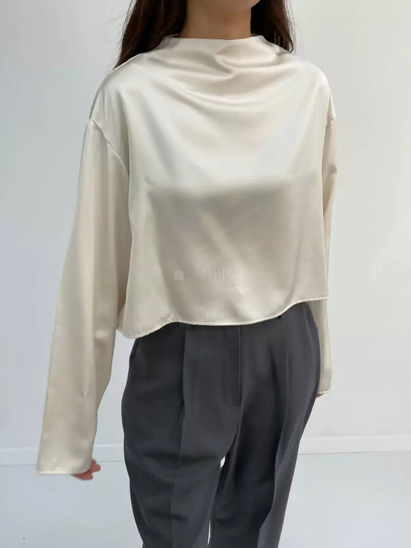 Arrco - Korean Women Fashion - #momslook - Shatin Blouse - 8