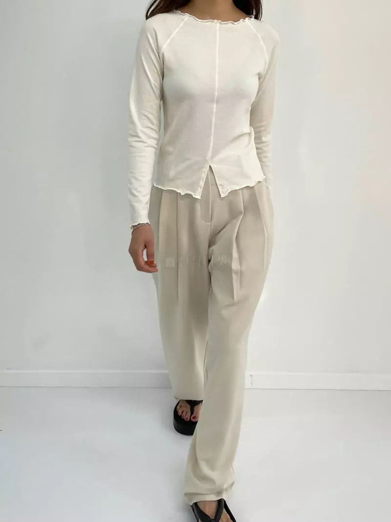 Arrco - Korean Women Fashion - #momslook - Laf Tee