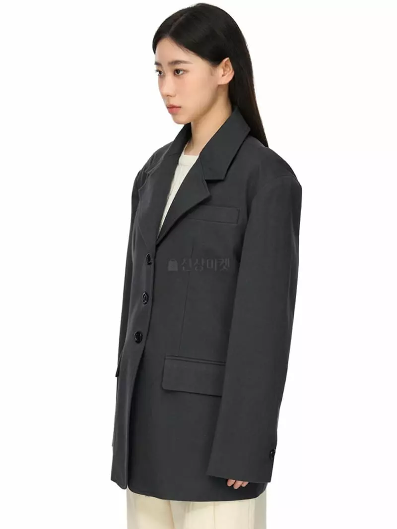 Arrco - Korean Women Fashion - #vintageinspired - Line Cotton Jacket - 6