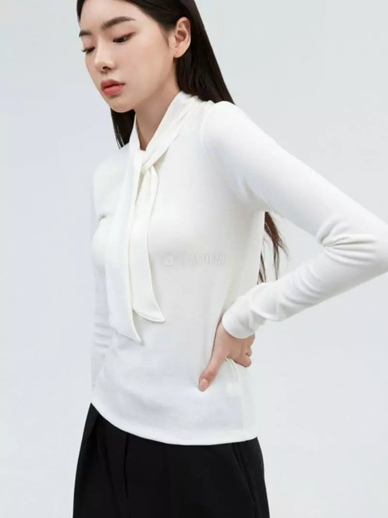 Arrco - Korean Women Fashion - #womensfashion - Scarf Top - 5
