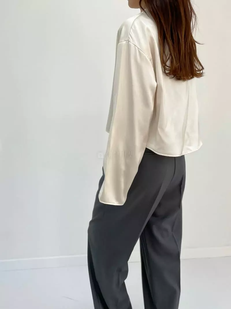 Arrco - Korean Women Fashion - #womensfashion - Shatin Blouse - 6