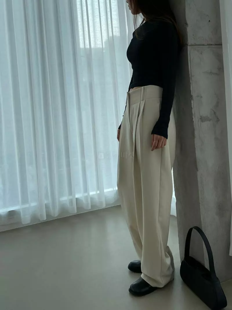 Arrco - Korean Women Fashion - #womensfashion - Made Pants - 2