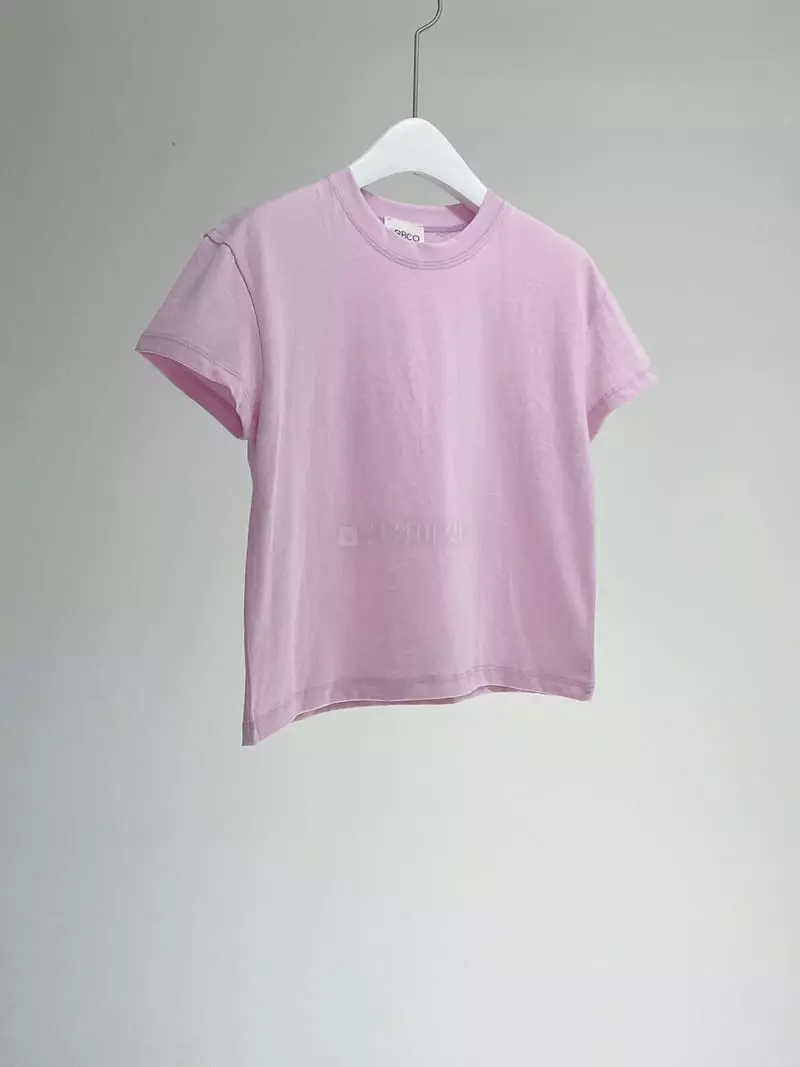 Arrco - Korean Women Fashion - #womensfashion - Margarin Short Sleeves Tee