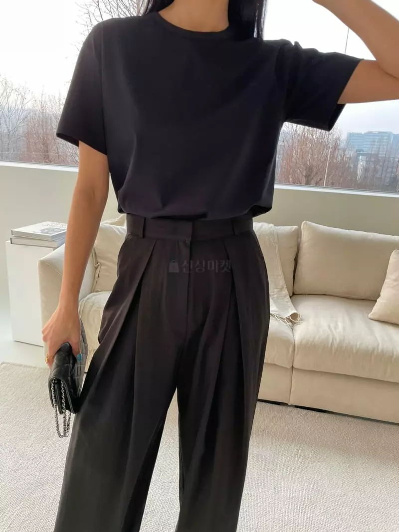 Artisover - Korean Women Fashion - #momslook - Hi And Tee
